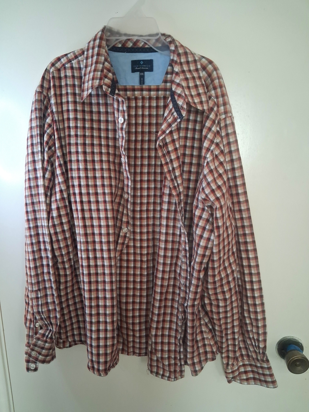 Daniel Cremieux Pink and Brown Plaid Button-Front Blazer